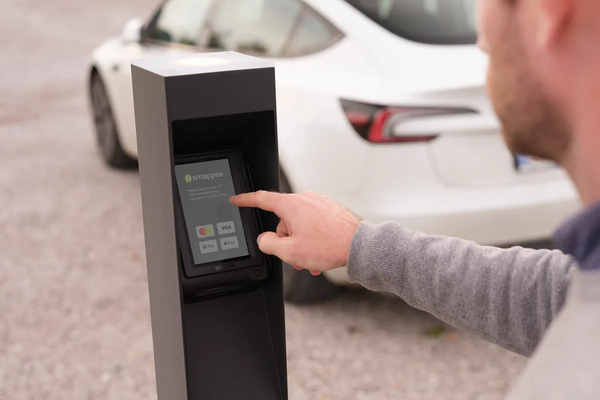 Smappee EV Ultra installée